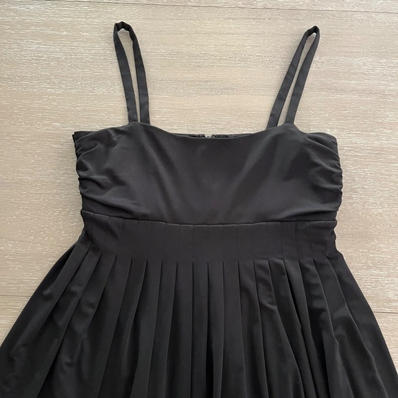 Calvin Klein Pleated Midi Dress - Picture 2 of 13